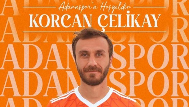 Adanaspor, kaleci Korcan Çelikay'ı transfer etti