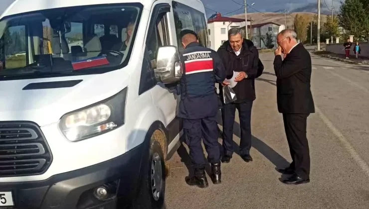 Bayburt’ta Öğrenci Servisleri Denetlendi