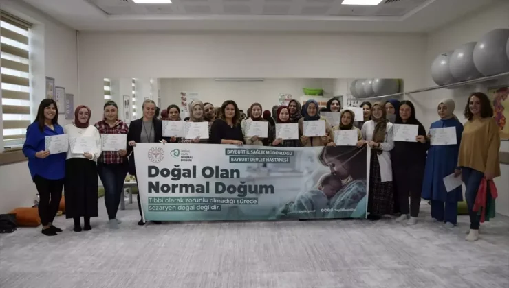 Anne Adaylarına Normal Doğum Eğitimi Verildi